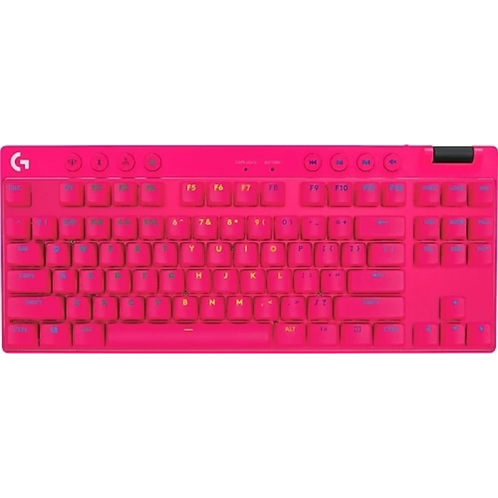 Logitech G Pro X TKL 920-012159 Pembe RGB Tactile Switch Kablolu/Kablosuz Mekanik Oyuncu Klavyesi