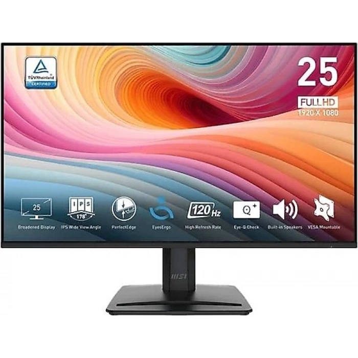 MSI PRO MP251 E2 24.5 1 ms Full HD IPS 120 Hz Monitör