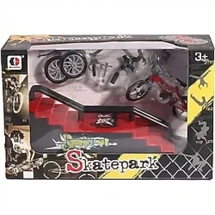 Oyuncak Bisiklet Rampalı Kutulu Kzl-1810-7C (Karışık Model 1 Adet)