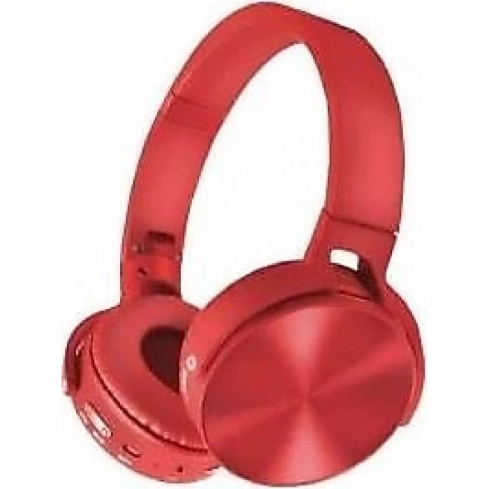 Piranha 2103 Kırmızı Mikrofonlu Kablolu Kulak Üstü Kulaklık