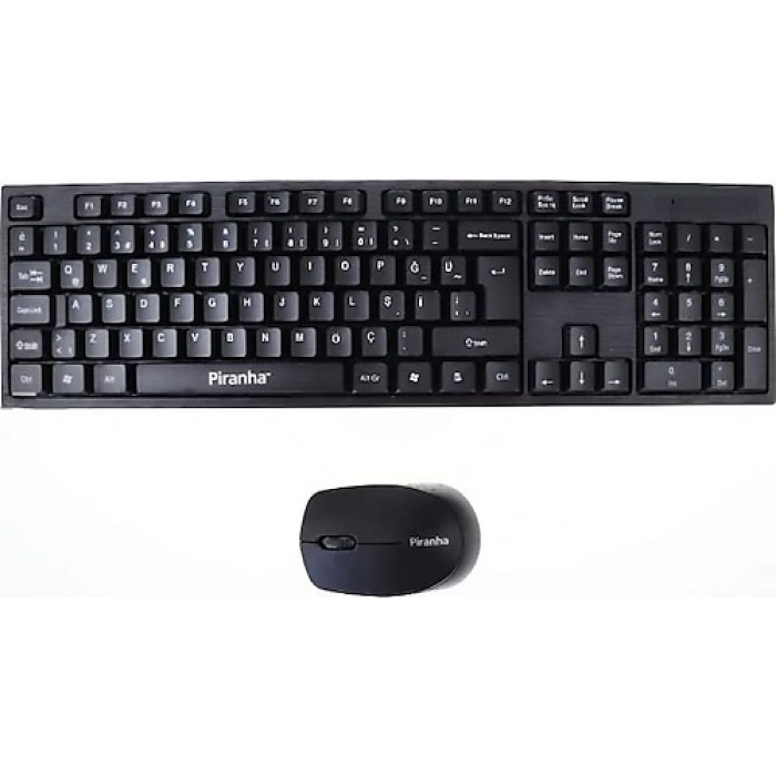 Piranha 2335 Kablosuz Klavye Mouse Seti