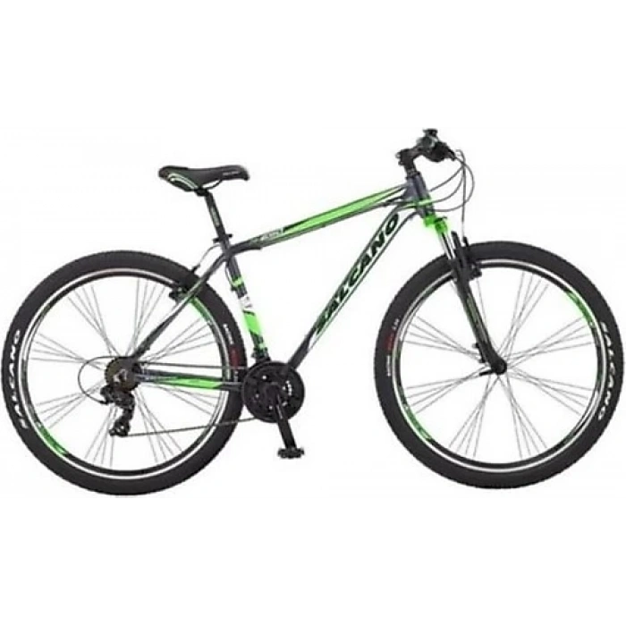 Salcano NG650 V Antrasit-Yeşil 21 Vites 27.5 Jant Erkek Dağ Bisikleti