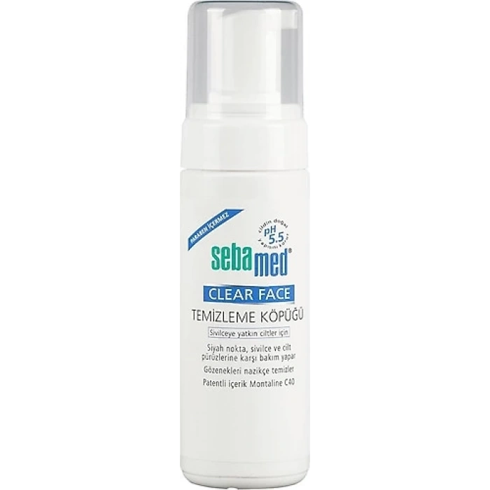 Sebamed Clear Face 150 ml Yüz Temizleme Köpüğü