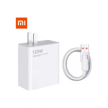 Xiaomi 120W MI10 Ultra Hızlı Şarj Aleti Type-C Kablo Seti