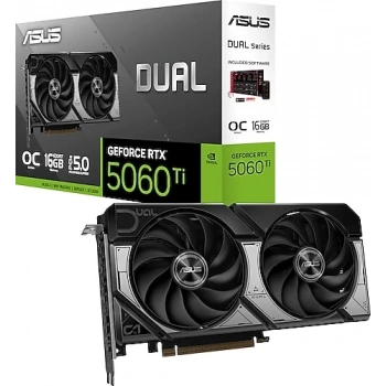 Asus RTX 5060 TI Dual OC Edition DUAL-RTX5060TI-O16G 128 Bit GDDR7 16 GB Ekran Kartı