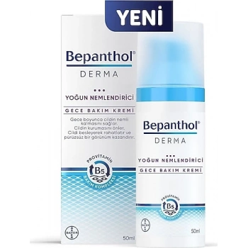 Bepanthol Derma Yoğun Nemlendirici Gece Bakım Kremi 50 ml