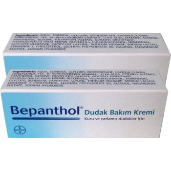 Bepanthol Dudak Bakım Kremi 7.5 ml 2 Adet