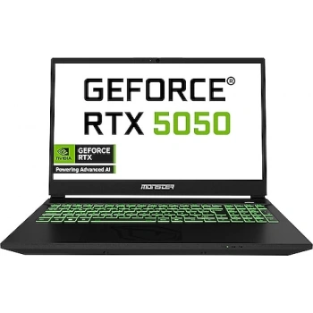 Monster Abra A5 V22.1.2 i7-13620H 32 GB 1 TB SSD RTX5050 15.6 FreeDos Full HD Gaming Laptop