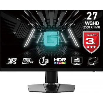 MSI G272QPF E2 27 1 ms 2K Pivot IPS 180 Hz Oyuncu Monitörü