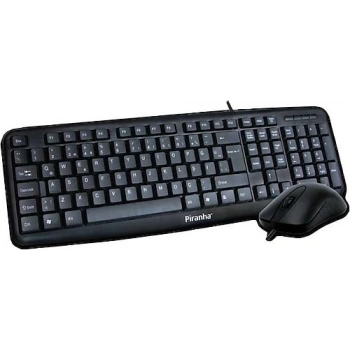 Piranha 2325 Kablolu Klavye Mouse Seti