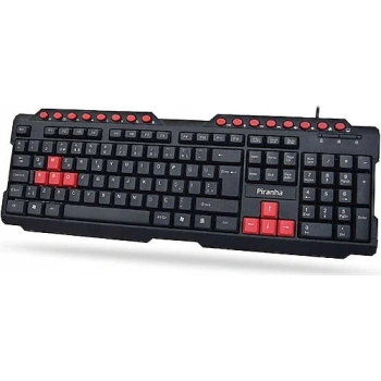 Piranha 2340 Kablolu Oyuncu Klavyesi