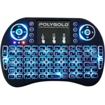Polygold PG-8035 Q Şarjlı Mini Smart TV Kablosuz Klavye