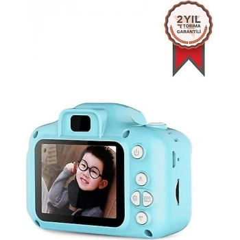 Torima Mavi Renk Mini 1080p Hd Çocuk Kamera Dijital Fotoğraf Makinesi 2.0 Inç Ekran