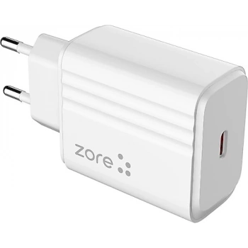 Zore Play Serisi PL2 20 W Type-C Hızlı Şarj Adaptörü