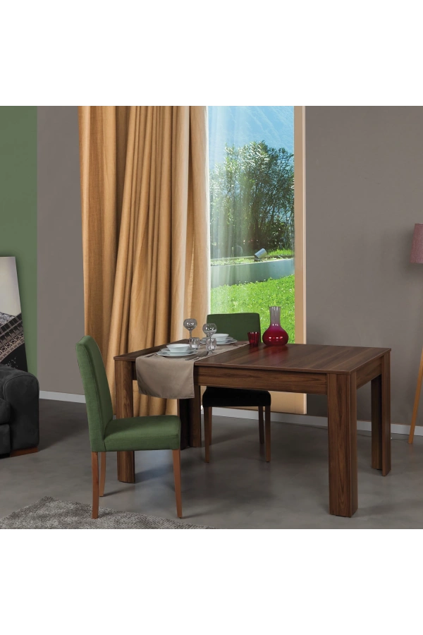 Pasific Home Bois Açılır Yemek Masası, Ceviz