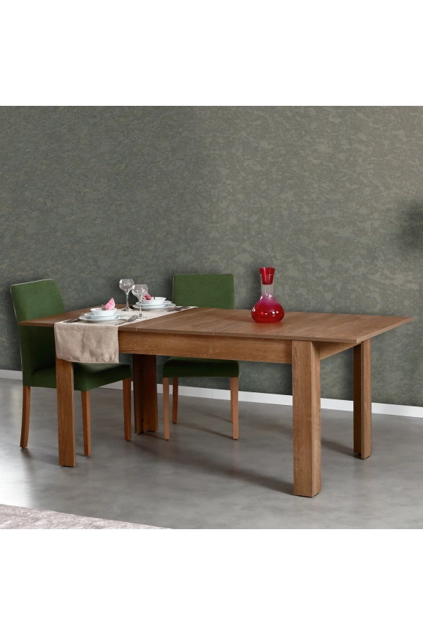 Pasific Home Bois Açılır Yemek Masası, Koyu Meşe