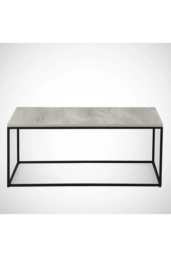 Pasific Home Cosco Dikdörtgen Orta Sehpa ,Beyaz Meşe