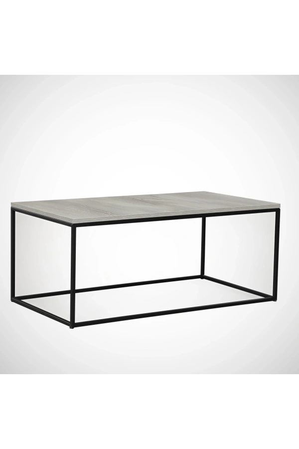 Pasific Home Cosco Dikdörtgen Orta Sehpa ,Beyaz Meşe