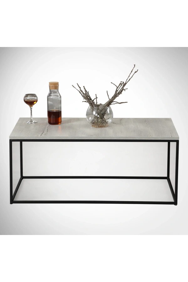 Pasific Home Cosco Dikdörtgen Orta Sehpa ,Beyaz Meşe