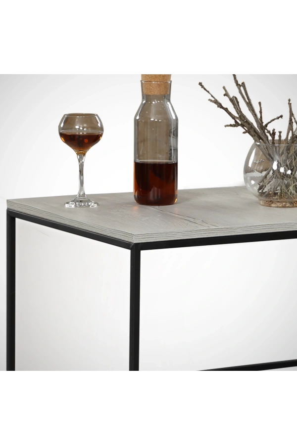 Pasific Home Cosco Dikdörtgen Orta Sehpa ,Beyaz Meşe