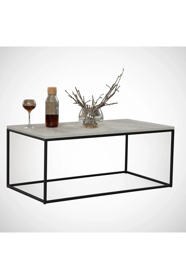 Pasific Home Cosco Dikdörtgen Orta Sehpa ,Beyaz Meşe