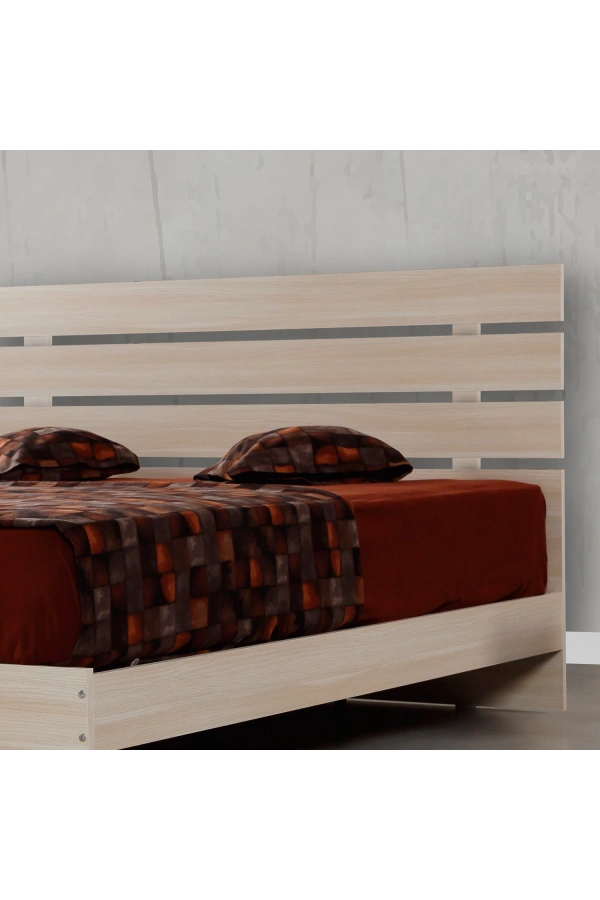 Pasific Home Huga Çift Kişilik Karyola, Meşe, 150X200