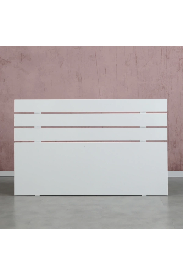 Pasific Home Huga Çift Kişilik Beyaz Yatak Başlığı 160lk / 160 cm Baza Başlık