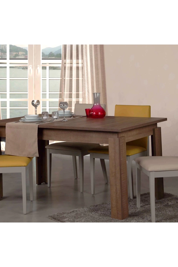 Pasific Home Huqqa Yemek Masası Açılır ,Koyu Meşe