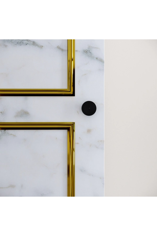 Pasific Home Martin 1 Kapaklı Gardırop Elbise Dolabı, Beyaz&Beyaz Mermer