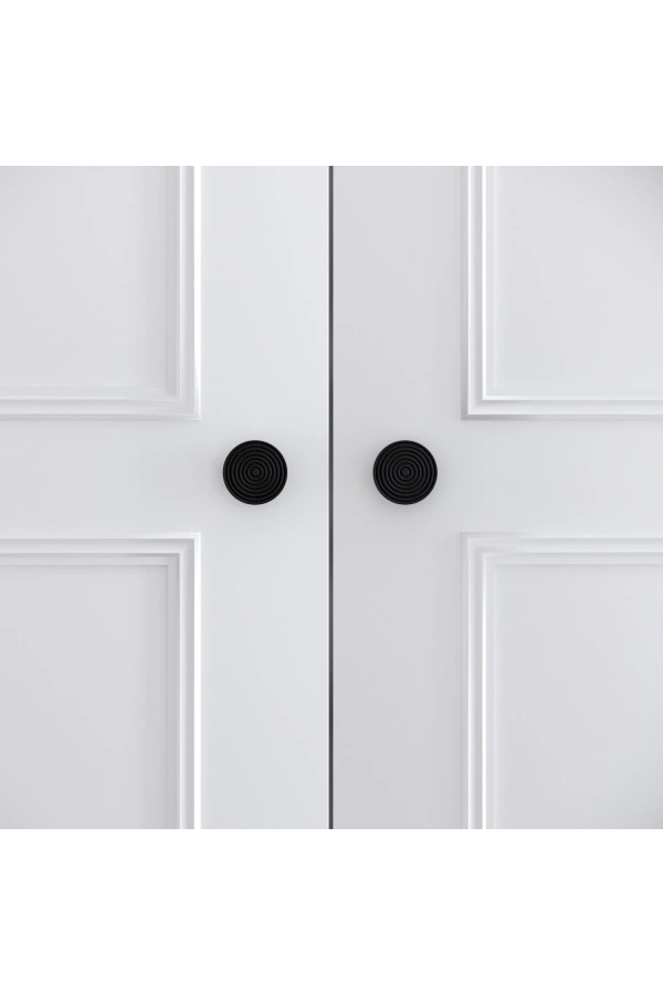 Pasific Home Martin 2 Kapaklı Gardırop Elbise Dolabı, Parlak Beyaz