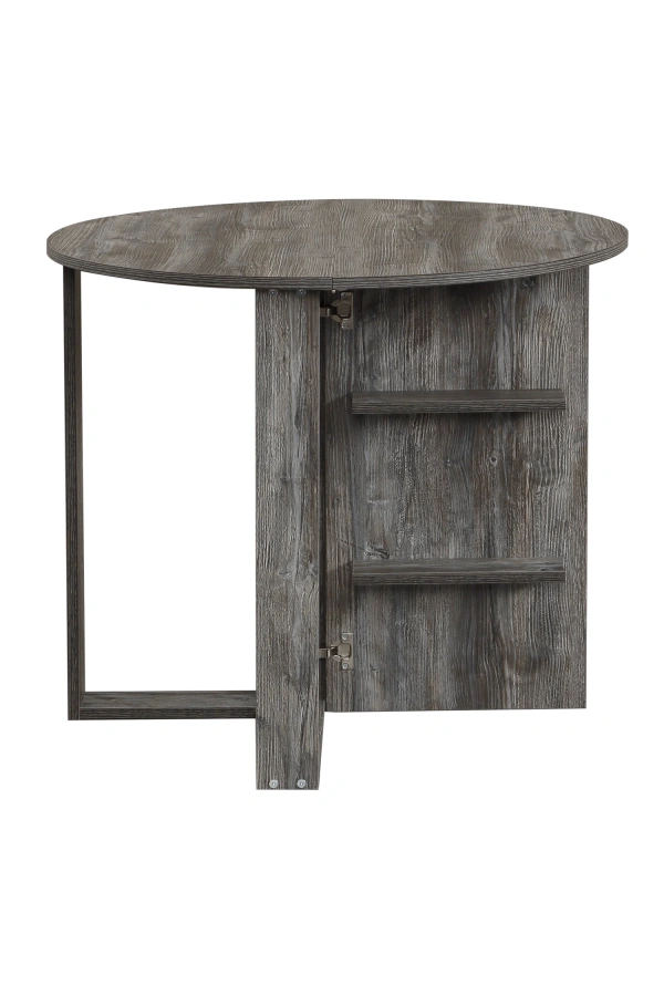 Pasific Home Middle Pratik Katlanır Masa, Beyaz Çam