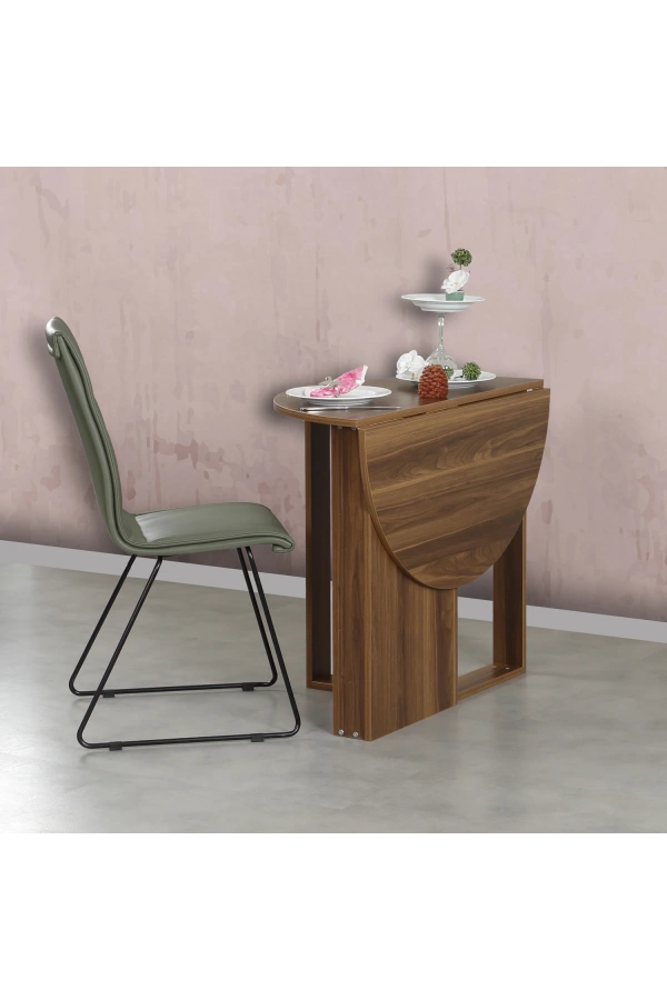 Pasific Home Middle Pratik Katlanır Masa, Ceviz