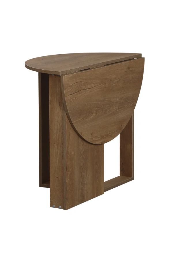 Pasific Home Middle Pratik Katlanır Masa, Koyu Meşe