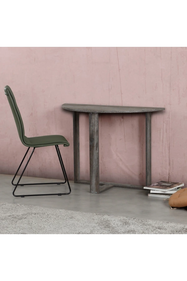 Pasific Home Middle Yuvarlak Masa, Beyaz Çam