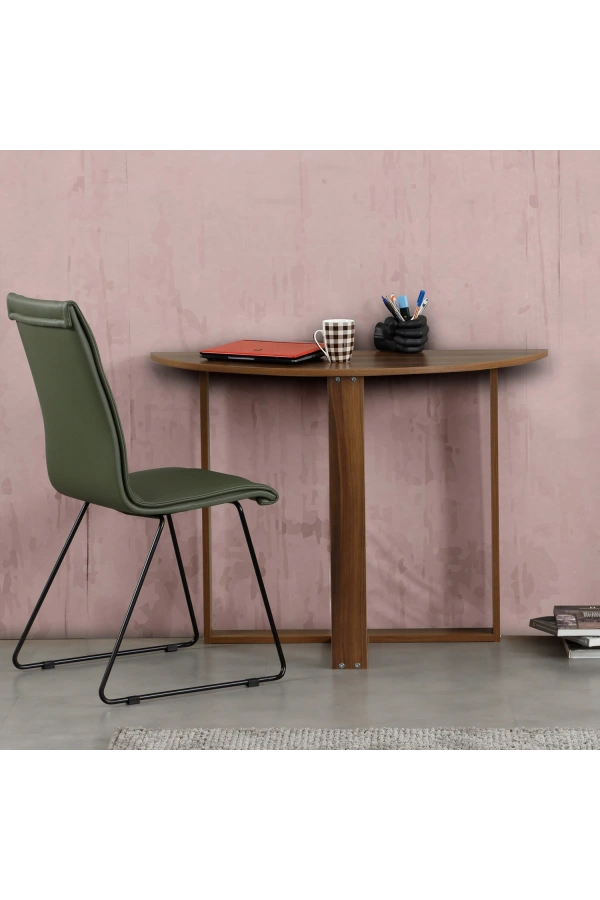 Pasific Home Middle Yuvarlak Masa, Ceviz