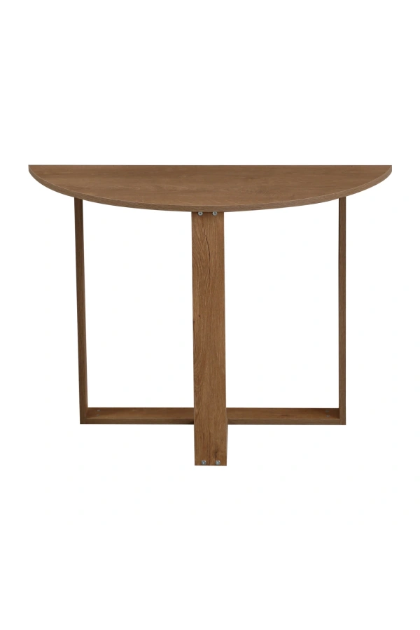 Pasific Home Middle Yuvarlak Masa, Koyu Meşe