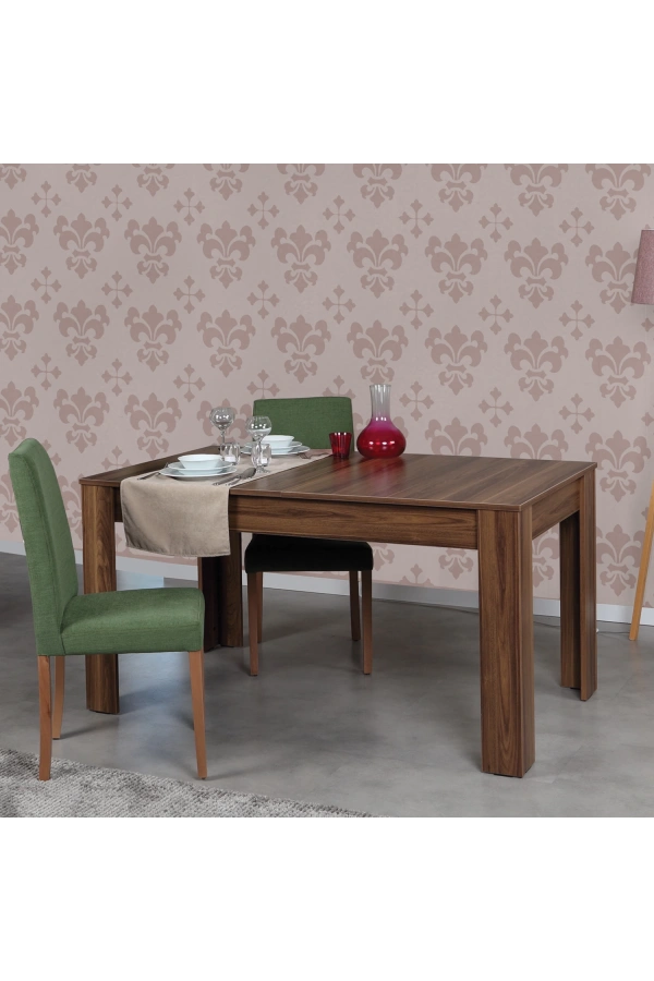 Pasific Home Oblo Açılır Yemek Masası, Ceviz