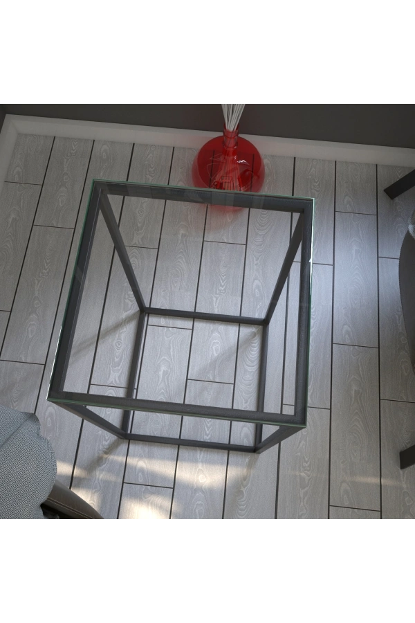 Pasific Home Pure Yan Cam Sehpa, Metal Yan Sehpa