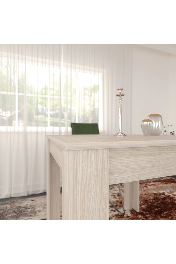 Pasific Home Single Mutfak Yemek Masası, 90x90 cm, Kare, Meşe