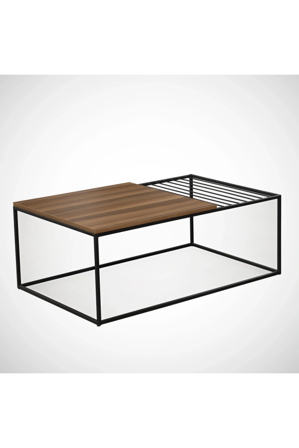 Pasific Home Zinus Metal Orta Sehpa, Ceviz