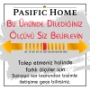 Pasific Home Revival Metal Ayaklı Sürgülü Tv Ünitesi, Zigon Sehpalı, 150 Cm Hareli ceviz