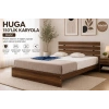 Pasific Home Huga Çift Kişilik 150 X 200 Başlıklı Karyola, Ceviz