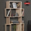 Pasific Home Box Hareketli Kutulu Raflı Kitaplık, Meşe