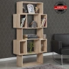 Pasific Home Box Hareketli Kutulu Raflı Kitaplık, Meşe