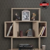 Pasific Home Box Hareketli Kutulu Raflı Kitaplık, Meşe