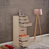 Pasific Home Flow Çekmeceli Şifonyer, Meşe, 7 Çekmeceli
