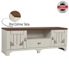 Pasific Home Gazel Kapaklı Tv Ünitesi 140 Cm, Koyu Meşe& Beyaz