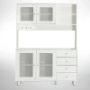 Pasific Home Grano Kahve Köşesi Çok Amaçlı Kiler Dolabı, 140 cm, Parlak Beyaz