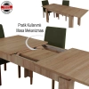 Pasific Home Huqqa Yemek Masası Açılır ,Meşe