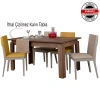 Pasific Home Huqqa Yemek Masası Açılır ,Koyu Meşe